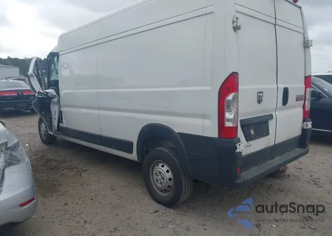 2017 Ram Promaster 2500 High Roof 159 Wb из США, поврежденный, VIN 3C6TRVDG9HE551870